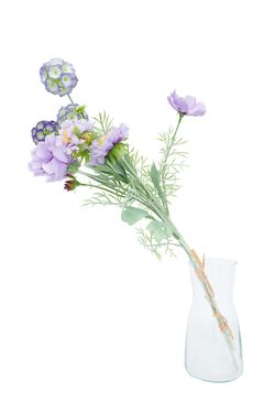 Ramillete delicado artificial de flores lilas