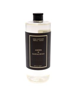 Refil de ambientador Mikado 500 mL. Âmbar e Sândalo. Coleção Bouquet CERERIA MOLLA 1899