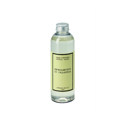 Recambio de mikado ambientador 200 mL. Bergamotto di Calabria. Colección Boutique CERERIA MOLLA 1899