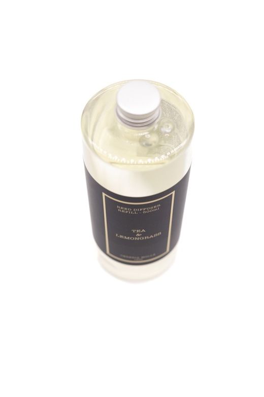 Refil de ambientador Mikado 500 mL. Chá e capim-limão. Coleção Bouquet CERERIA MOLLA 1899