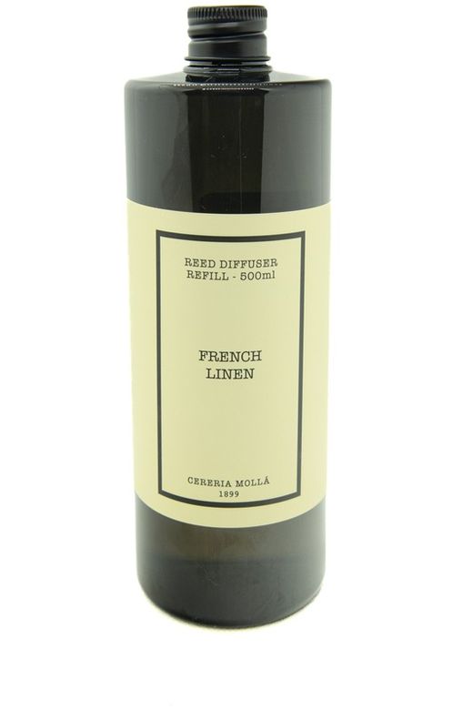 Recambio de mikado ambientador 500 mL. French Linen. Colección Boutique CERERIA MOLLA 1899