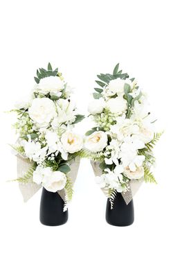 Sereno ramo floral para cementerio