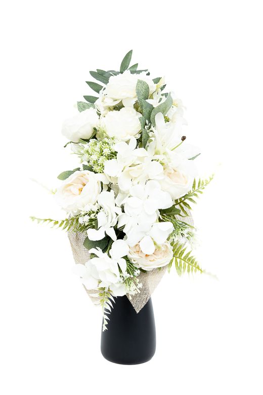Sereno ramo floral para cementerio