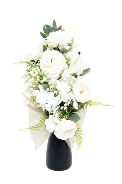Sereno ramo floral para cementerio
