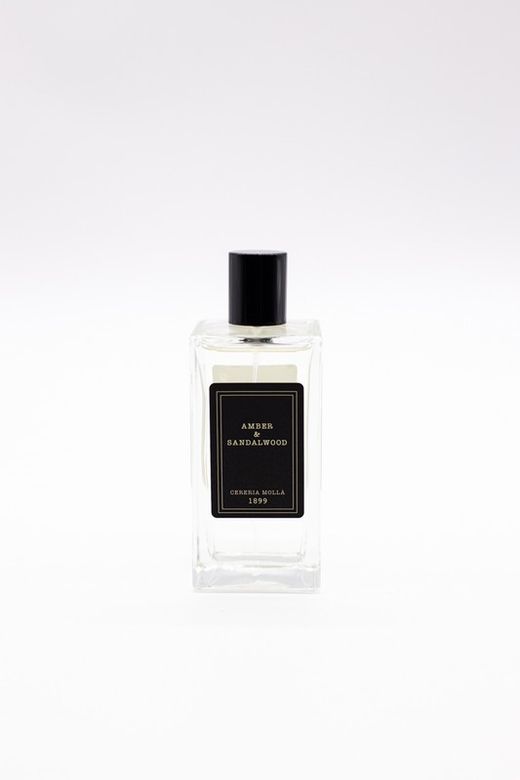 Spray e corpo Premium Mist Amber & Sandalwood. Bouquet CERERIA MOLLA 1899