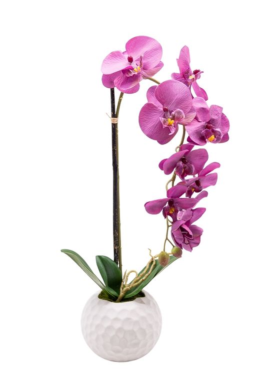 Sutil artificial Orquídea Phalaenopsis en color lila