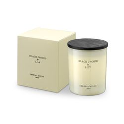 Vela Premium de 230 Grs. Orquídea preta e lírio. Coleção Boutique CERERIA MOLLA 1899. Feito à mão. +/- 50 horas