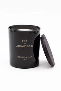 Vela Premium de 230 Grs. Chá e erva-cidreira. Coleção Boutique CERERIA MOLLA 1899. Feito à mão. +/- 50 horas