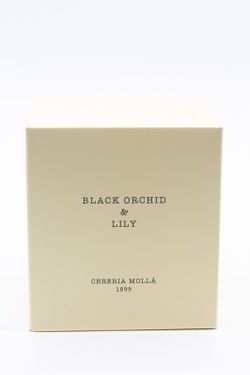 Vela XL Premium. Orquídea preta e lírio. Coleção Boutique CERERIA MOLLA 1899. Feito à mão. +/- 80 horas