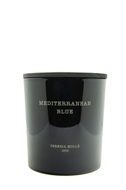 Vela Premium XL de 600gr. Mediterranean Blue. Colección Boutique CERERIA MOLLA 1899. Handmade +/- 80 horas