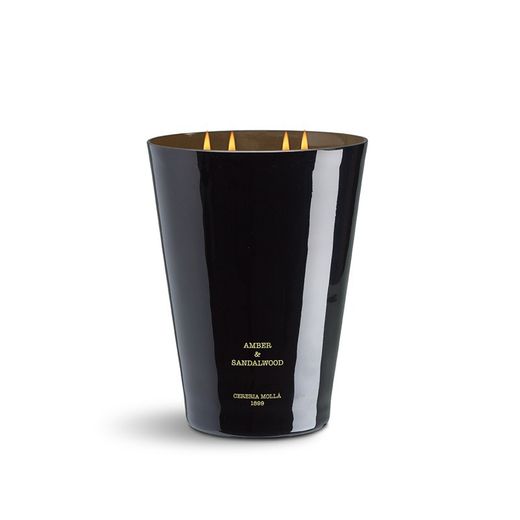 Vela XXL Premium. Amber e Sadalwood. Coleção Boutique CERERIA MOLLA 1899. Feito à mão. +/- 200 horas
