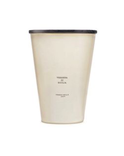 Vela XXL Premium. Verbena di Sicilia. Coleção Boutique CERERIA MOLLA 1899. Feito à mão. +/- 200 horas
