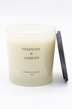 Vela PremiumXL. Tuberosa e Jasmim. Coleção Boutique CERERIA MOLLA 1899. Feito à mão. +/- 80 horas