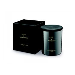 Vela Premium 230 Grs. Manjericão e mandarim. Coleção Boutique CERERIA MOLLA 1899. Feito à mão. +/- 50 horas