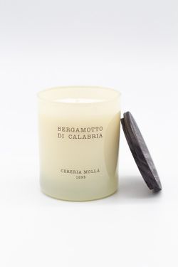 Vela Premium de 230 Grs. Bergamotto di Calabria. Coleção Boutique CERERIA MOLLA 1899. Feito à mão. +/- 50 horas