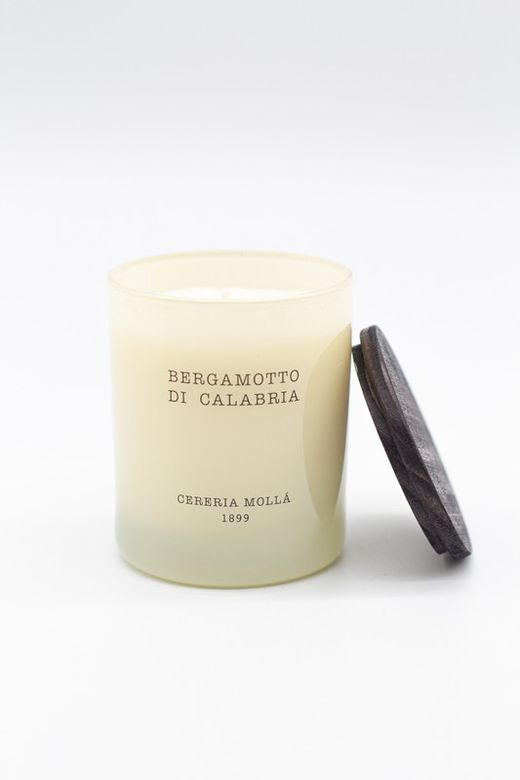 Vela Premium de 230 Grs. Bergamotto di Calabria. Coleção Boutique CERERIA MOLLA 1899. Feito à mão. +/- 50 horas