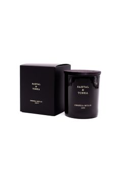 Vela premium de 230 grs. Santal&Tonka. Coleção Boutique CERERIA MOLLA 1899. Feito à mão. +/- 50 horas