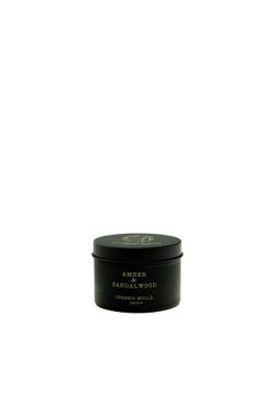 Vela Premium formato Lata. Amber & Sandalwood. Colección Boutique CERERIA MOLLA 1899. Handmade. +/-50 horas