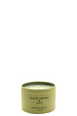 Vela Premium formato Lata. Black Orchid & Lily. Colección Boutique CERERIA MOLLA 1899. Handmade. +/-50 horas