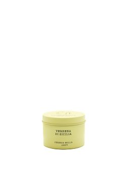 Vela Premium formato Lata. Verbena di Sicilia. Colección Boutique CERERIA MOLLA 1899. Handmade. +/-50 horas