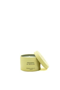 Vela Premium formato Lata. Verbena di Sicilia. Colección Boutique CERERIA MOLLA 1899. Handmade. +/-50 horas