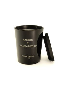 Mini Vela Premium 70Grs. Âmbar e Sândalo. Coleção Boutique CERERIA MOLLA 1899. Feito à mão. +/-50 horas