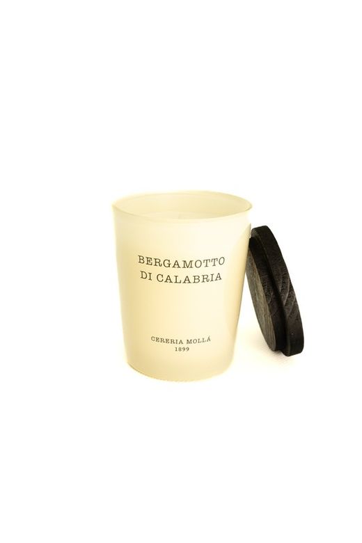 Mini Vela Premium 70Grs. Bergamotto da Calábria. Coleção Boutique CERERIA MOLLA 1899. Feito à mão. +/-50 horas