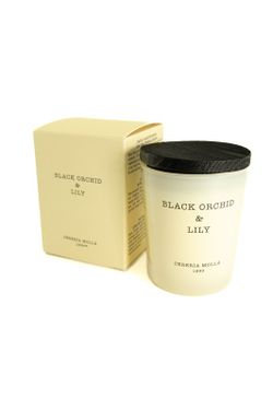 Mini Vela Premium 70Grs. Orquídea Negra & Lírio. Coleção Boutique CERERIA MOLLA 1899. Feito à mão. +/-50 horas