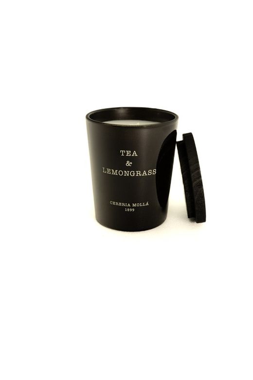 Mini Vela Premium 70Grs. Chá e capim-limão. Coleção Boutique CERERIA MOLLA 1899. Feito à mão. +/-50 horas