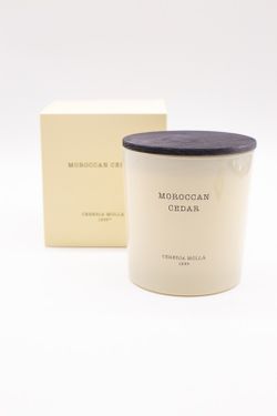 Vela Premium XL. Cedro marroquino. CERERIA MOLLA Coleção Boutique 1899. Feito à mão. +/- 80 horas