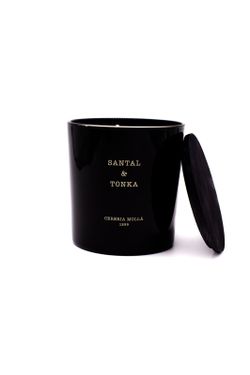 Vela Premium XL. Santal&Tonka. Coleção Boutique CERERIA MOLLA 1899. Feito à mão. +/- 80 horas