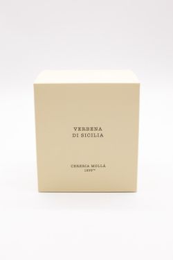 Vela Premium XL. Verbena di Silicia. CERERIA MOLLA Coleção Boutique 1899. Feito à mão. +/- 80 horas