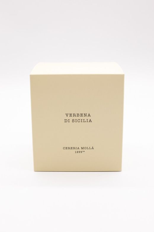 Vela Premium XL. Verbena di Silicia. CERERIA MOLLA Coleção Boutique 1899. Feito à mão. +/- 80 horas