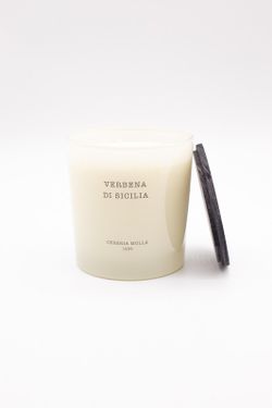 Vela Premium XL. Verbena di Silicia. CERERIA MOLLA Coleção Boutique 1899. Feito à mão. +/- 80 horas