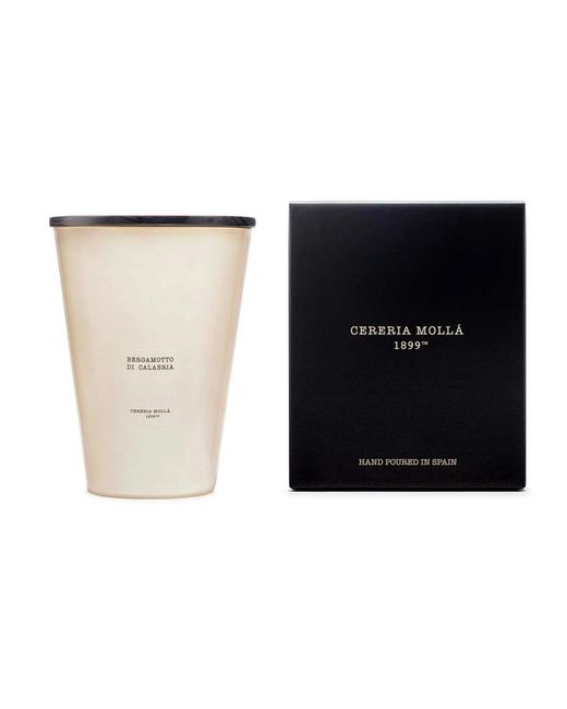 Vela Premium XXL. Bergamotto di Calabria. Coleção Boutique CERERIA MOLLA 1899. Feito à mão. +/- 200 horas