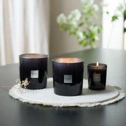 Vela Recargable Perfumada 180Grs. Figue Noire. Colección Esteban París.