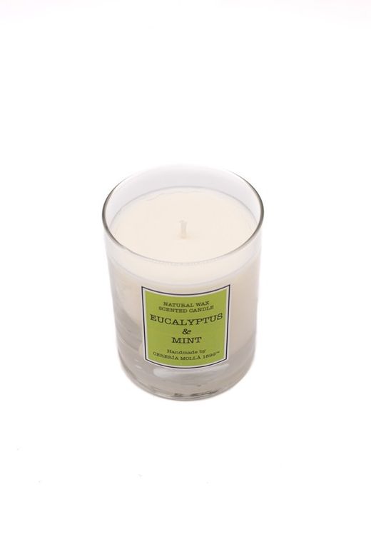 Vela Santiago 50horas. Eucalyptus & Mint. Colección Santiago CERERIA MOLLA 1899.